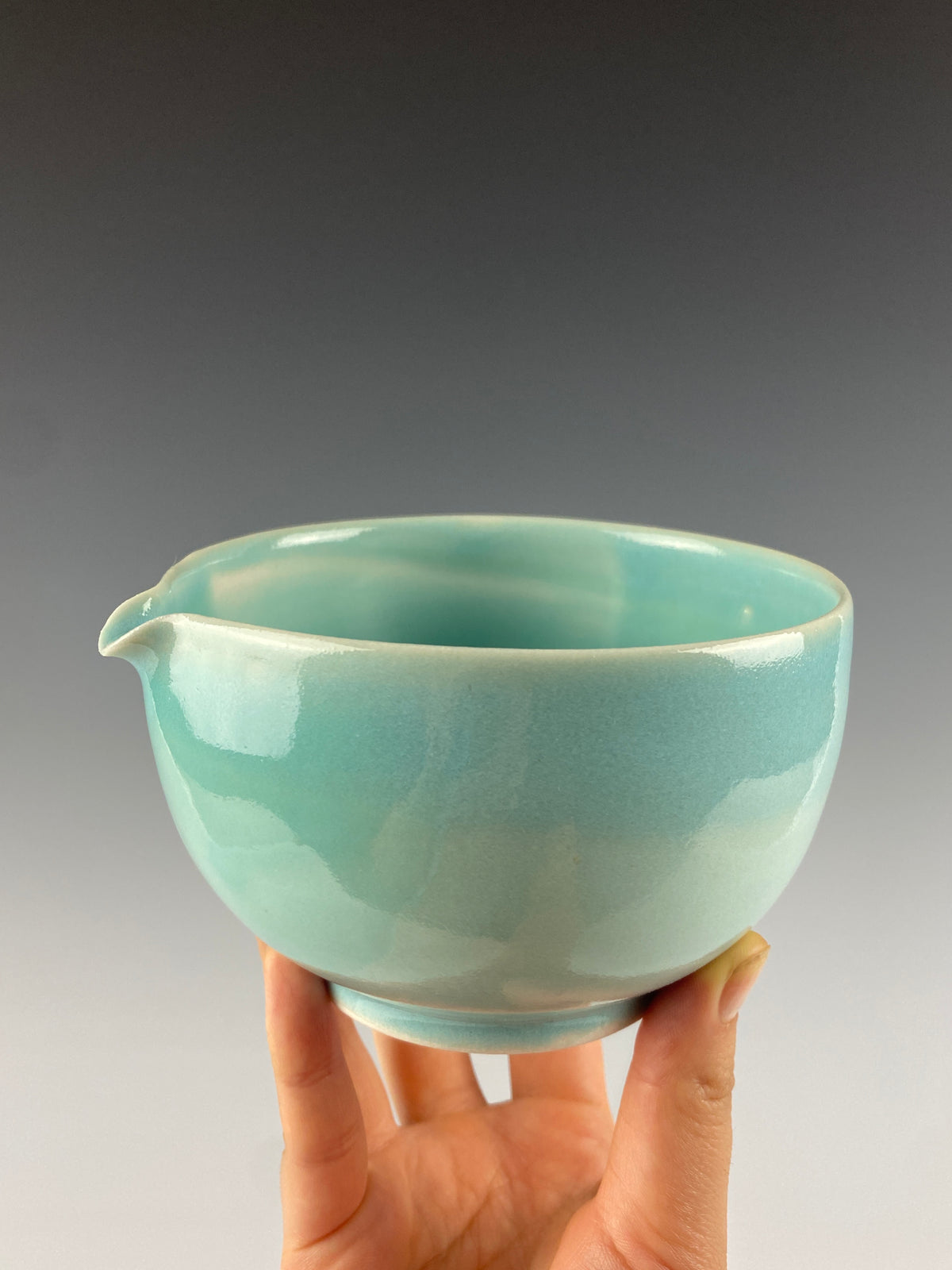 blue egg 抹茶碗