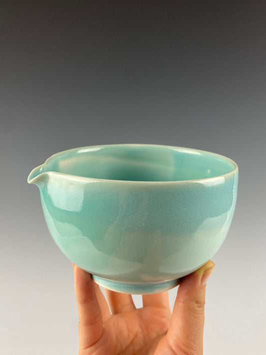 blue egg 抹茶碗
