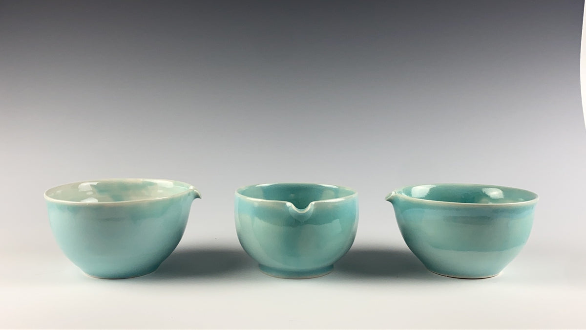 blue egg 抹茶碗